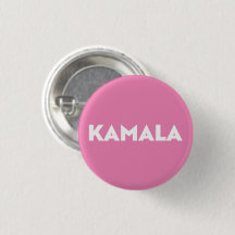 Kamala moderne, mutige Typografie weiß und rosa