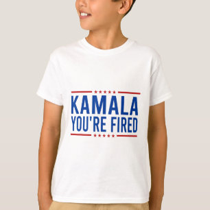 Kamala Sie sind Fired 2024 Funny Donald Trump Spri T-Shirt