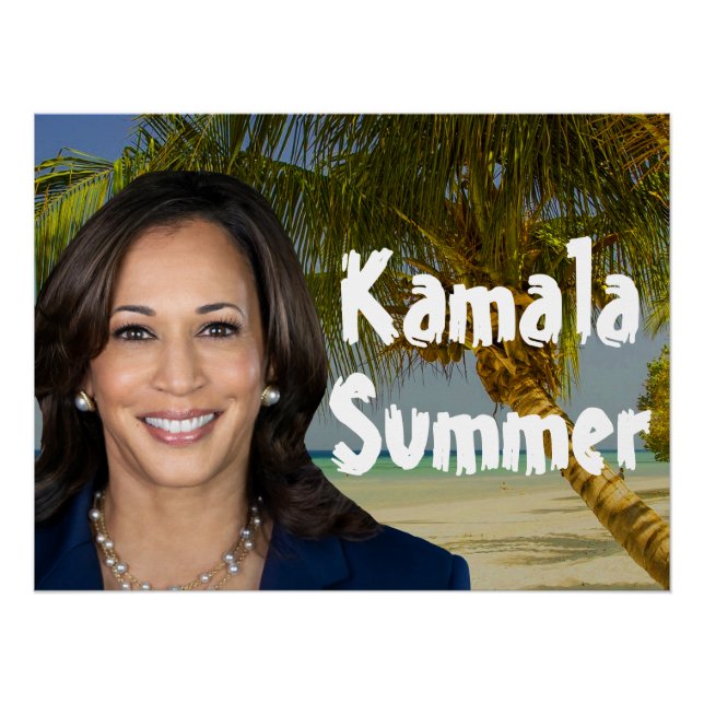 Kamala Sommer 2024 Poster (Vorderseite)