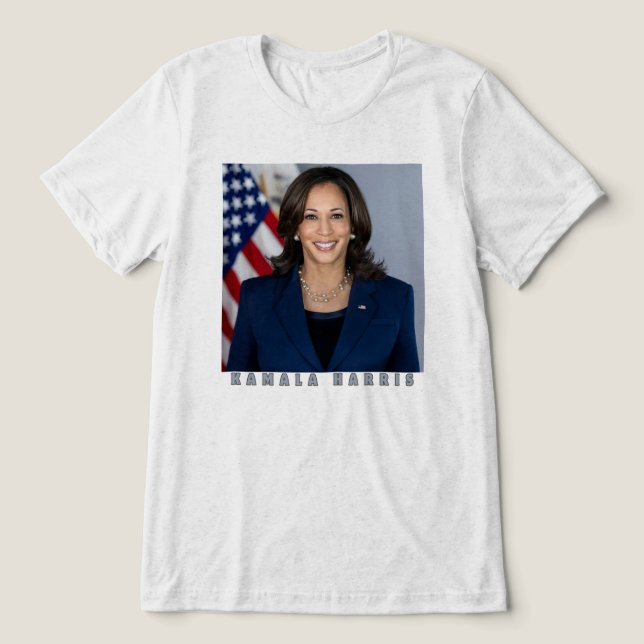 Kamala Tri-Blend Shirt (Design Vorderseite)