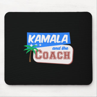Kamala und der Coach Harris Wheimer-Kampagne 2024 Mousepad
