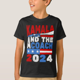 Kamala und die Coach Cat Lady Election 2024 T-Shirt
