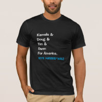 Kamala und Doug und Tim und Gwen für Amerika