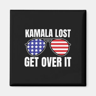 Kamala verlor es, sich über den lustigen Trump-Sie Magnet