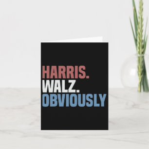 Kamala W Offensichtlich 2024 Harris Waltz Wahl 202 Karte