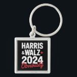 Kamala Walz 2024 Harris Waltz 2024 Schlüsselanhänger<br><div class="desc">Kamala Walz 2024 Harris Waltz Wahl 2024</div>