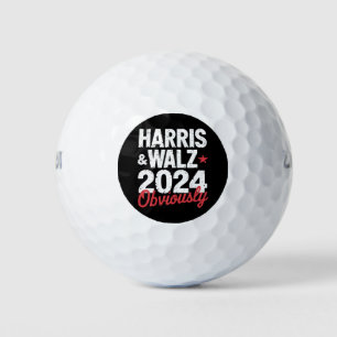 Kamala Walz Offensichtlich 2024 Harris Waltz 2024 Golfball