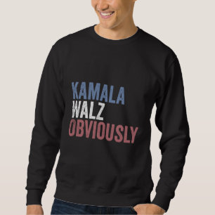 Kamala Walz Wahltag 2024 Sweatshirt