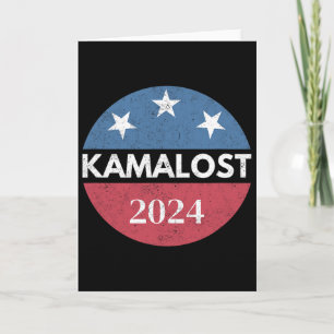 Kamalost Kamala verlor die Wahl, Trump gewann den Karte