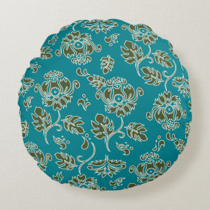 Kamaole Hawaii Tropical Protea Floral Reversible Rundes Kissen