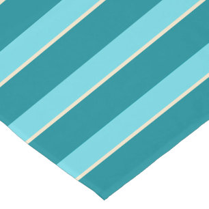 Kamaole Hawaiian Coordinate Beach Stripe Kurzer Tischläufer