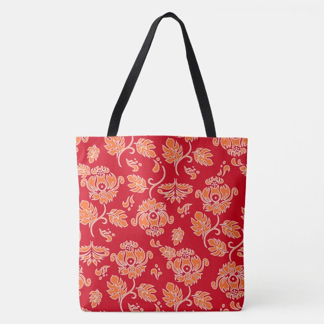 Kamaole Hawaiian Protea Tropical Floral Beach Sac (Devant)