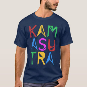 Kamasutra farbiger Text T-Shirt