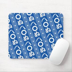 Kamawanu Grafikmuster im Edo-Stil Mousepad
