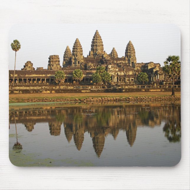 Kambodscha | Angkor Wat Travel Foto Mousepad (Vorne)