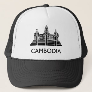 Kambodscha Angkor Wat Truckerkappe