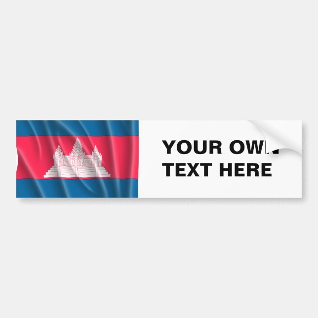 KAMBODSCHA AUTOAUFKLEBER (Vorne)