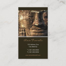Kambodscha| Bayon Tempel Custom Foto Business Card Visitenkarte