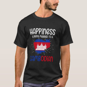 Kambodscha - Flagge 4 T-Shirt