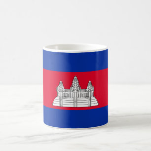Kambodscha-Flagge Kaffeetasse