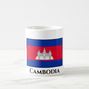 Kambodscha-Flagge Kaffeetasse