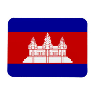 Kambodscha-Flagge Magnet