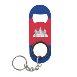 Kambodscha-Flagge Mini Flaschenöffner