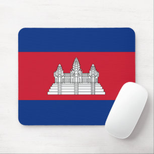 Kambodscha-Flagge Mousepad
