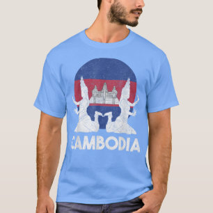 Kambodscha Kambodscha Khmer Traditioneller Tanz Ap T-Shirt