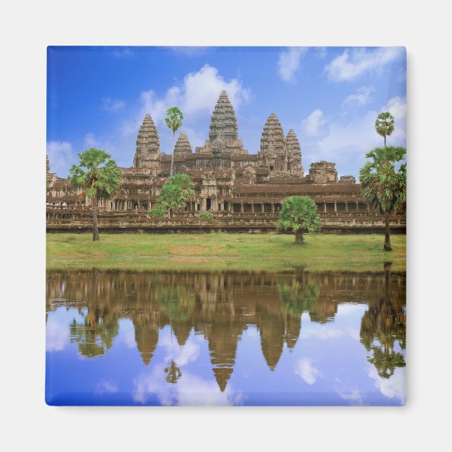 Kambodscha, Kampuchea, Angkor Wat Tempel. Magnet (Vorne)