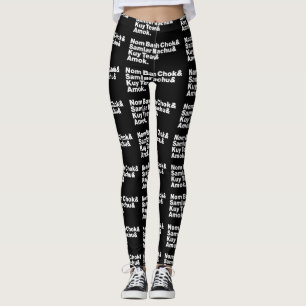 Kambodscha/Khmer Street Food Leggings