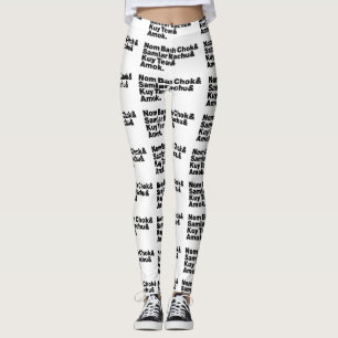 Kambodscha/Khmer Street Food Leggings