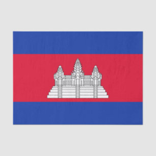 Kambodscha Mode, kambodschanische Flagge Tissue-Pa Seidenpapier