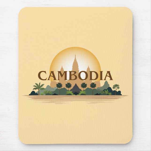 Kambodscha Mousepad (Vorne)