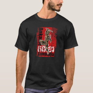 Kambodscha Proud Khmer Flag Bokator Materi T-Shirt