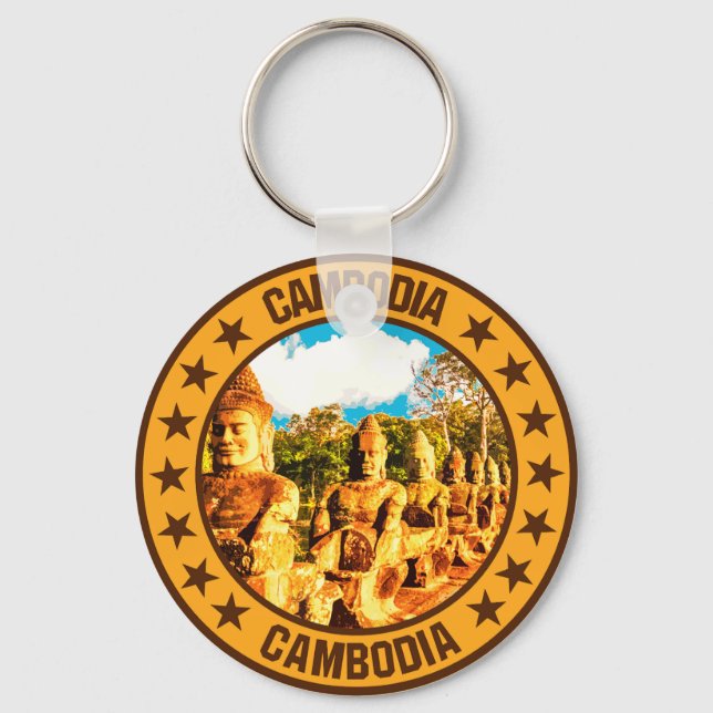 Kambodscha Schlüsselanhänger (Vorderseite)