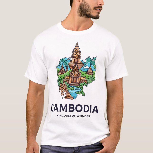 KAMBODSCHA T-Shirt (Vorderseite)