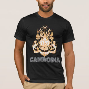 Kambodscha-Wappen T-Shirt