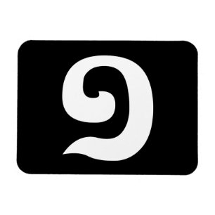 Kambodschanisch Nummer 1 / Eins / ១ (Mulah, a. a. Magnet