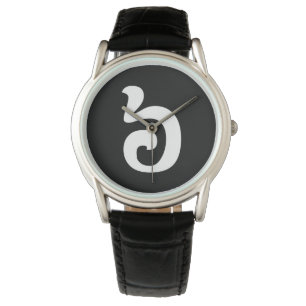 Kambodschanisch Nummer 6 / Sechs / ៦ (Pram Mulah)  Armbanduhr