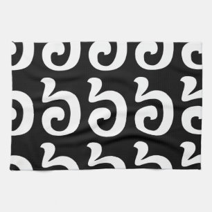 Kambodschanisch Nummer 6 / Sechs / ៦ (Pram Mulah)  Geschirrtuch