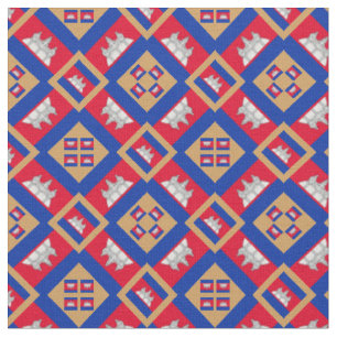 Kambodschanische Flagge & Trendy Kambodscha Fabric Stoff