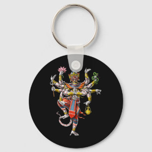 Kambodschanischer Khmer Hanuman Reamker Traditione Schlüsselanhänger