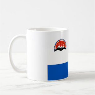 Kamchatka-Flaggenrussland-Landrepublikregion Kaffeetasse