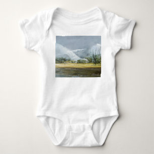 Kamchatka Geysers Oil Landscape Baby Strampler