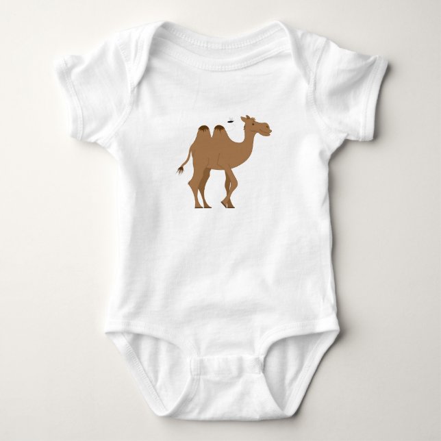Kamel Baby Strampler (Vorderseite)