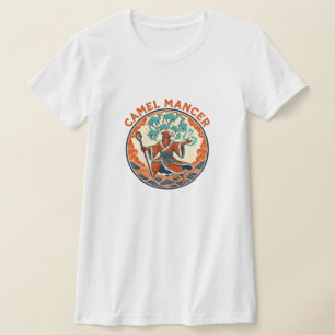 Kamel Beschwörer Zauberer Wüsten Fantasy Mystiker T-Shirt