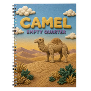 Kamel Empty Quarter Modern KlayKoo Notizblock