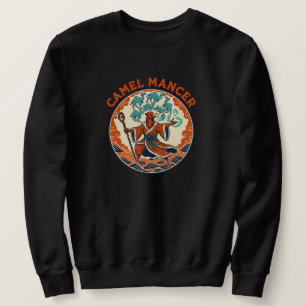 Kamel-Magier-Zauberer-Wüsten-Fantasy-Mystik-Kunst Sweatshirt