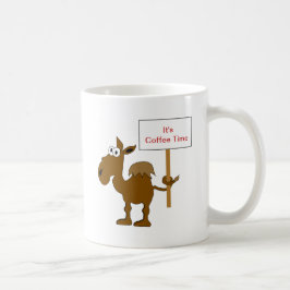Kamel mit Zeichen-Tassen-Schablone Kaffeetasse